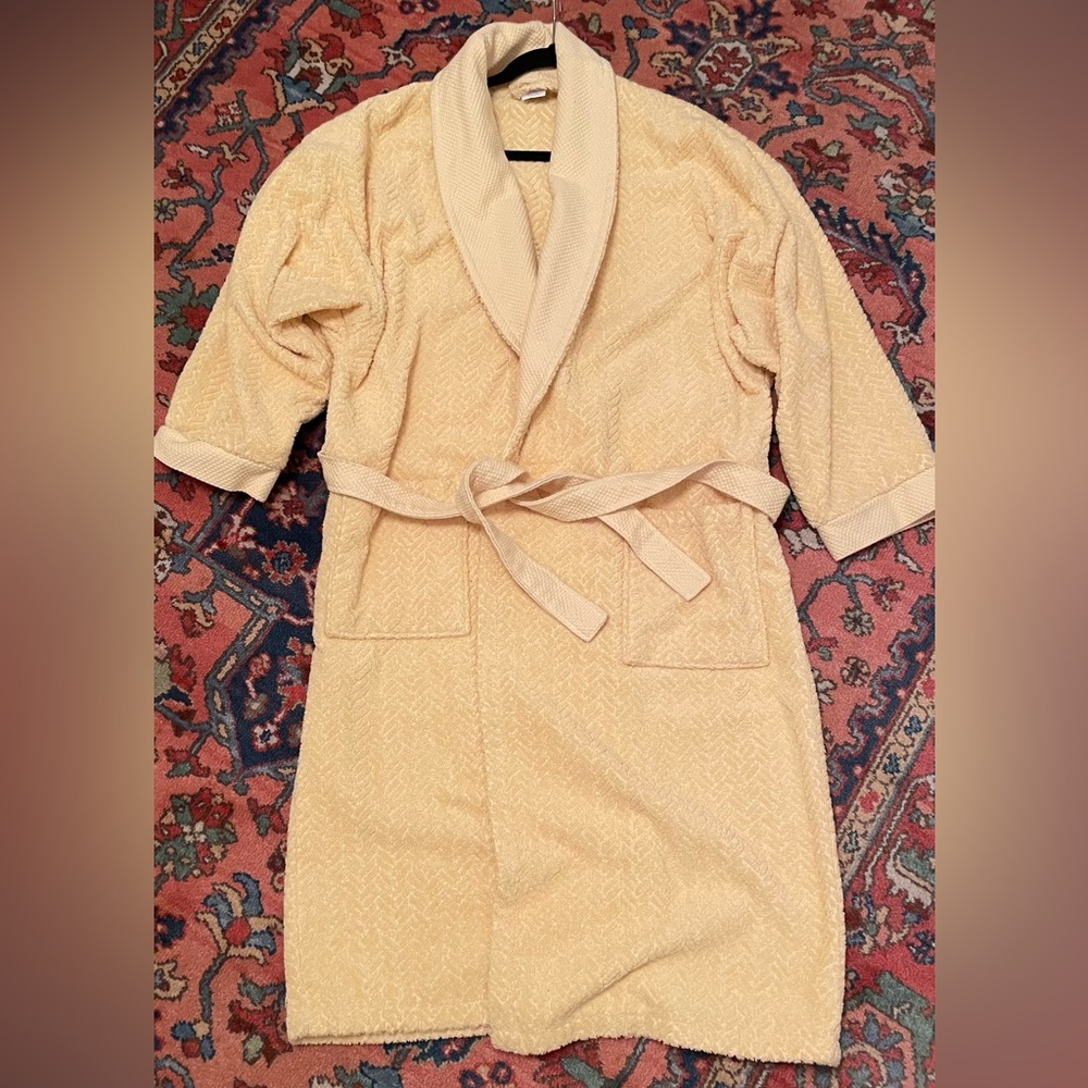 Charter Club 100% Cotton Robe Made in Turkey( one size